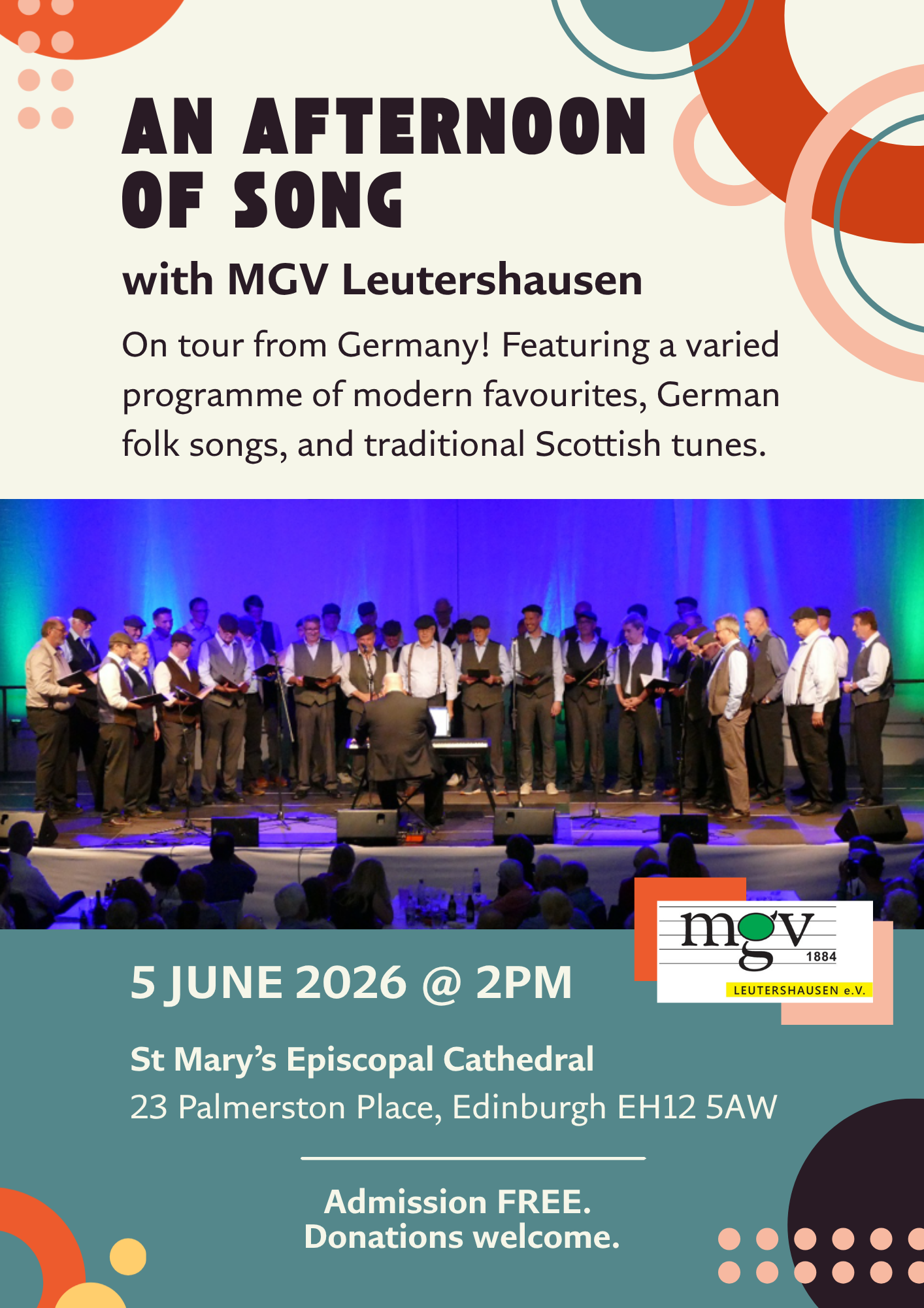 MGV Leutershausen Poster